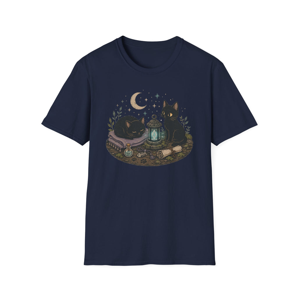 Cozy Save Point Cats T-shirt