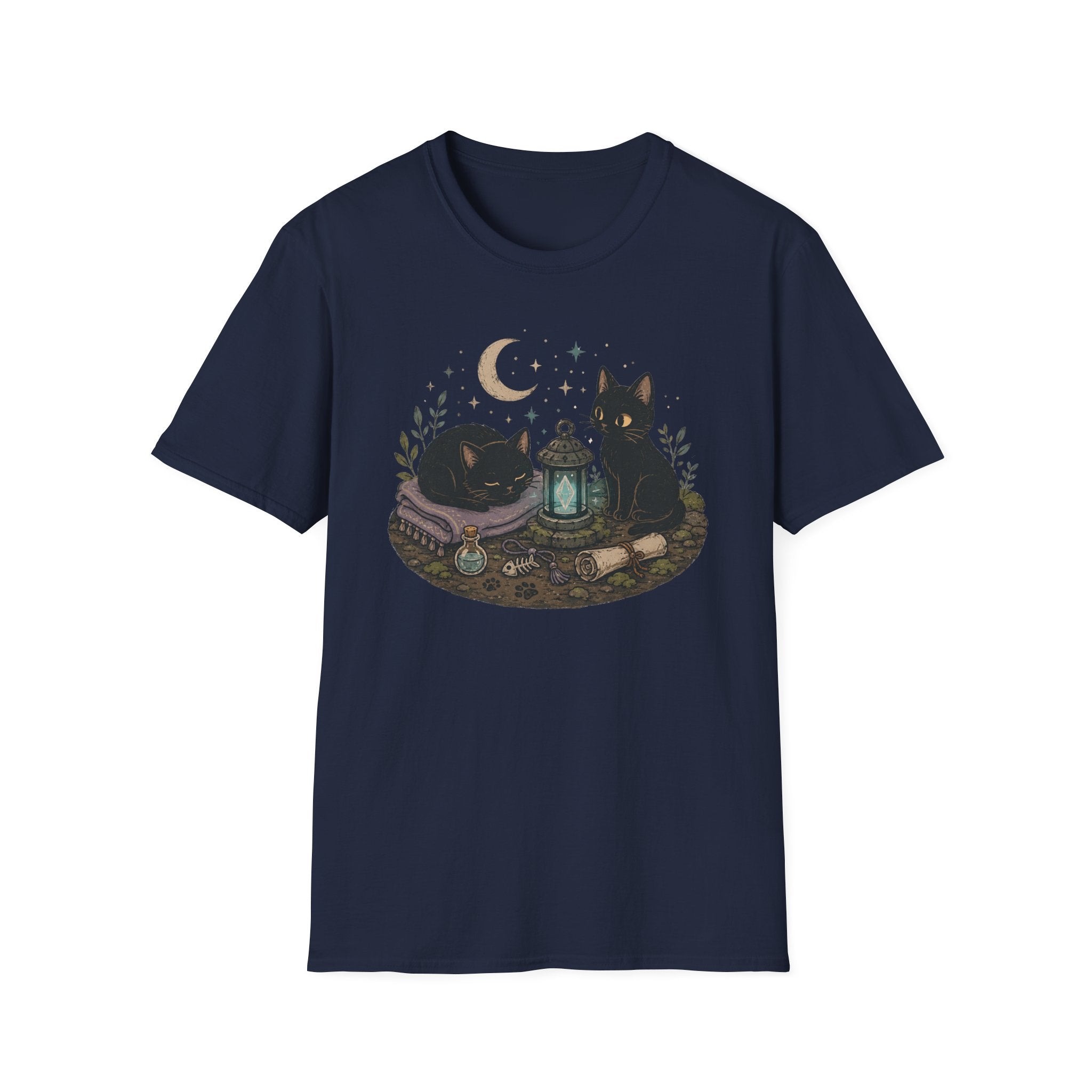 Cozy Save Point Cats T-shirt