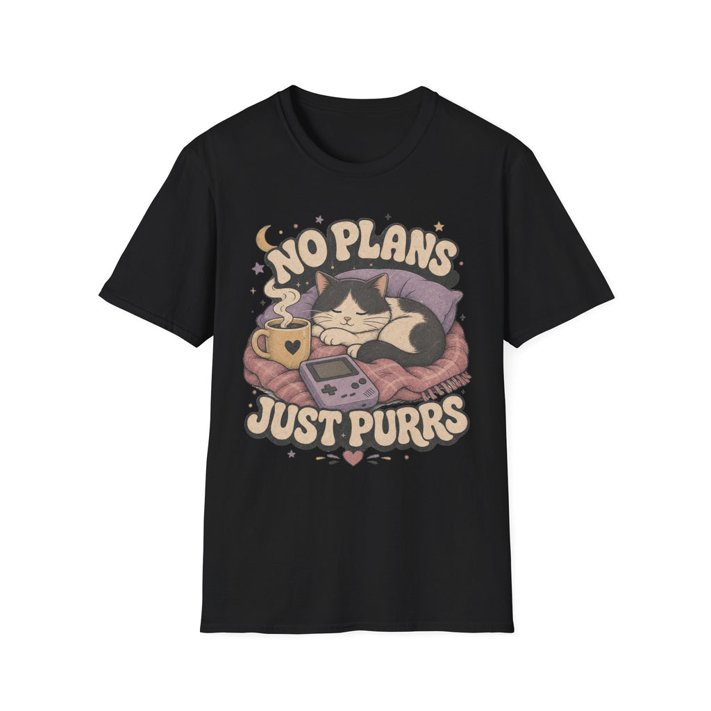 No Plans Just Purrs T-SHIRT