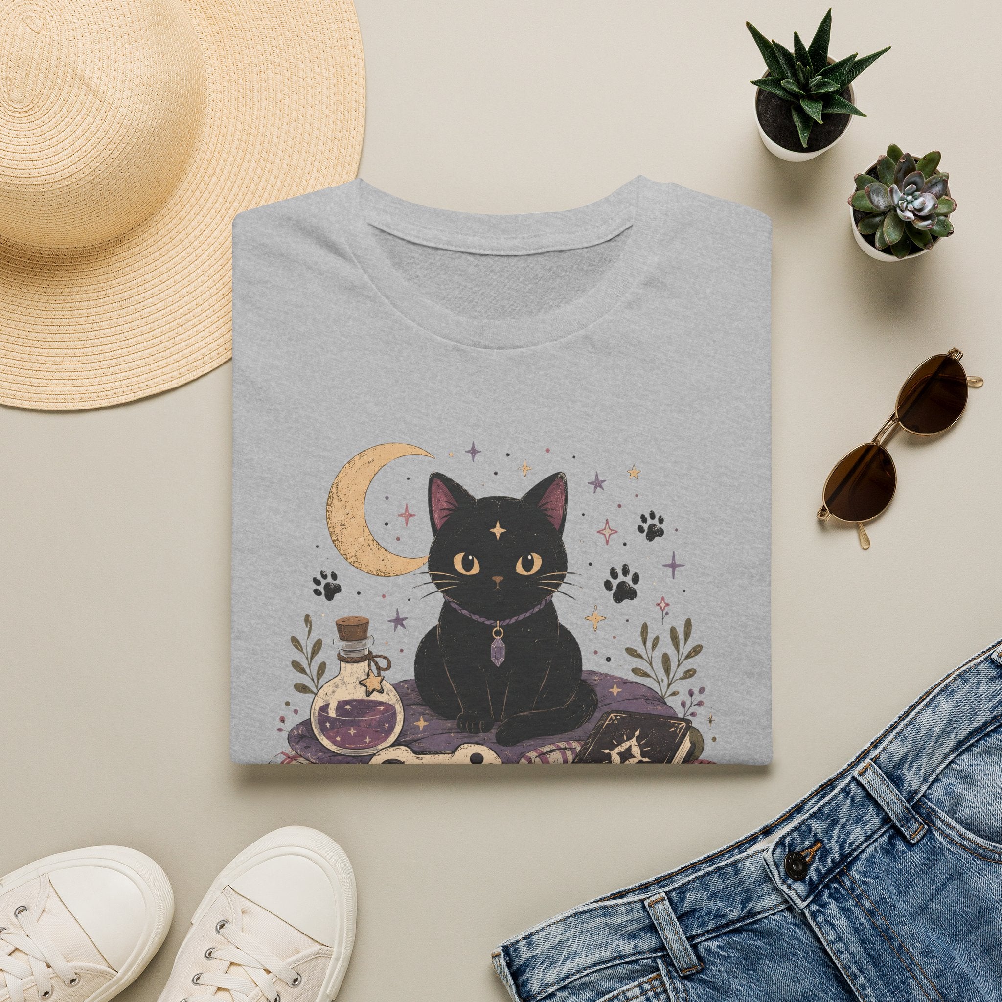 Witchy Gamer Familiar T-shirt