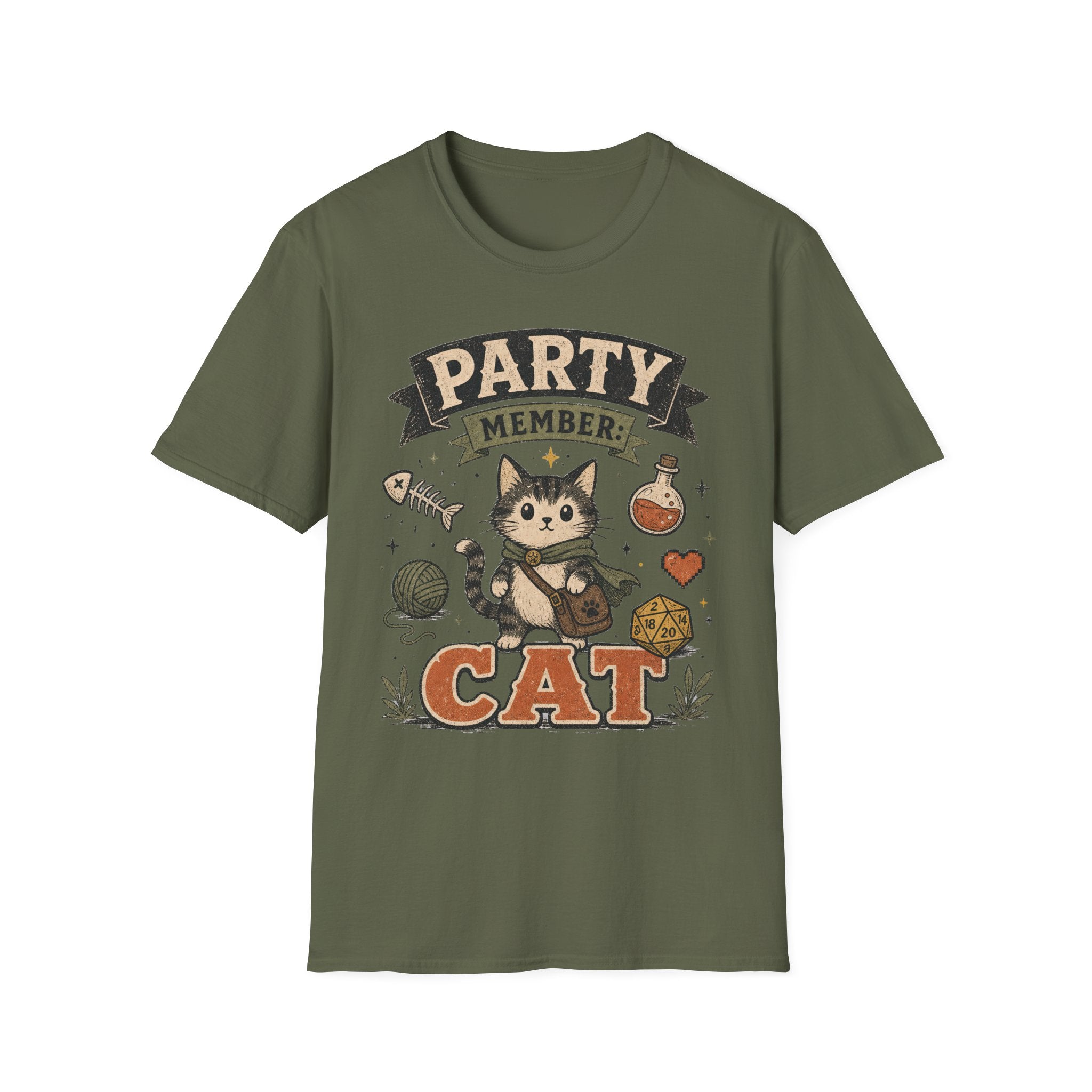 Party Member Cat T-SHIRT