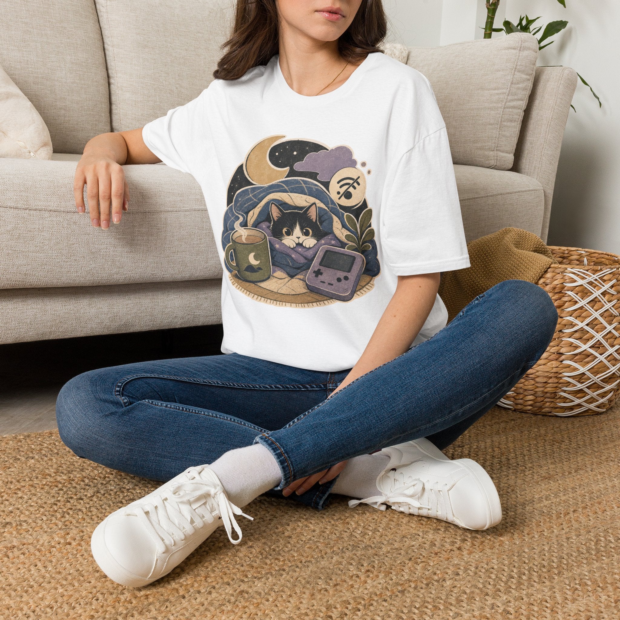 Offline Era Cat T-SHIRT