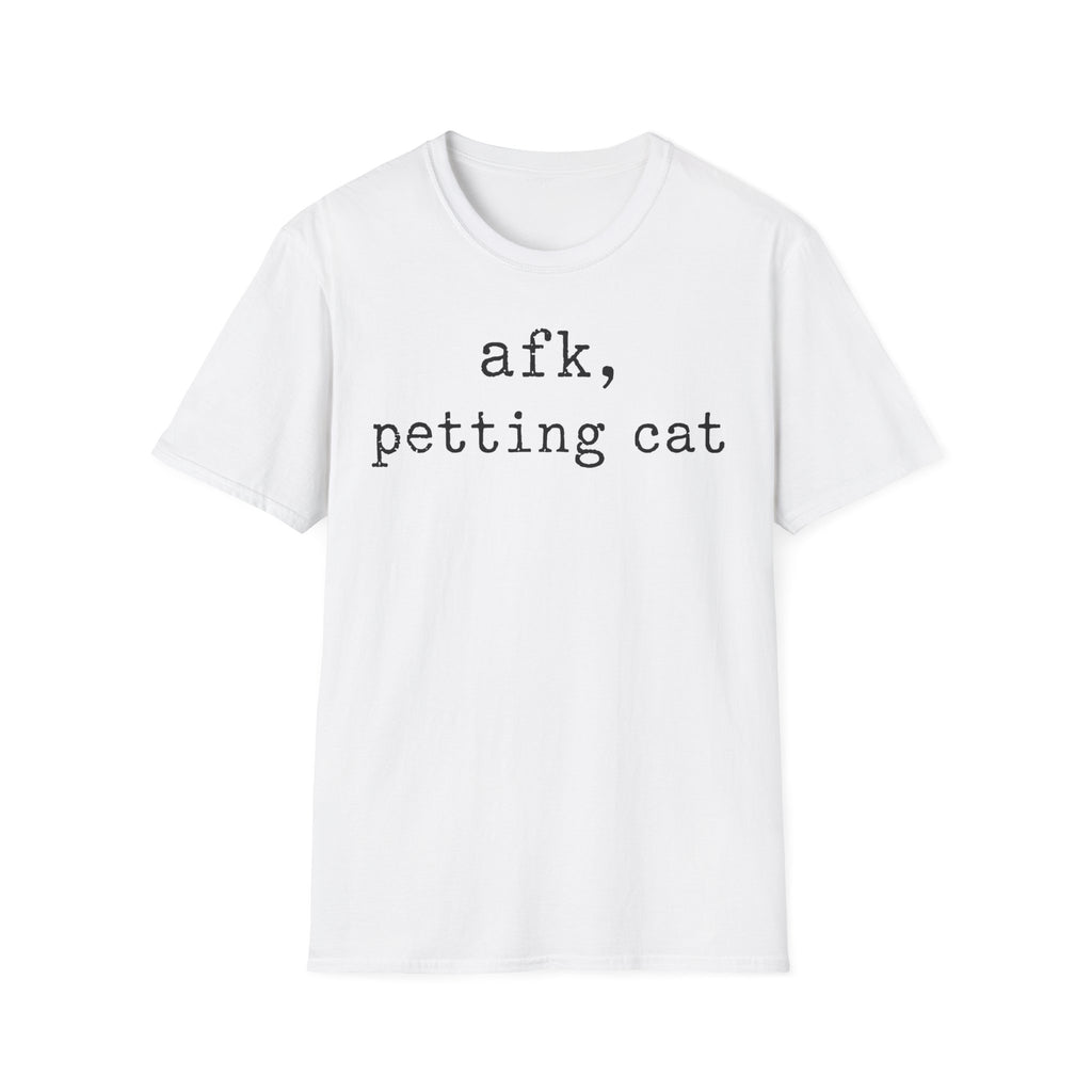 AFK Petting Cat T-SHIRT