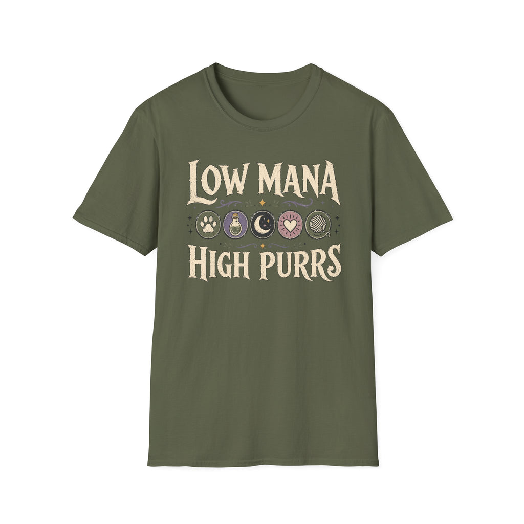 Low Mana High Purrs T-shirt