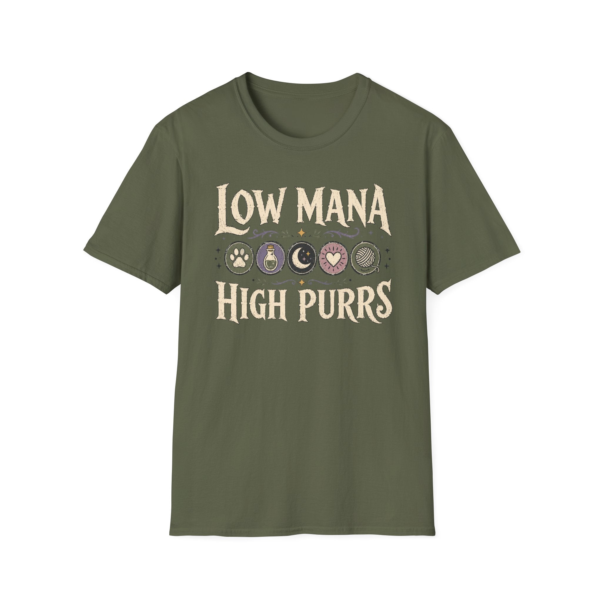 Low Mana High Purrs T-shirt