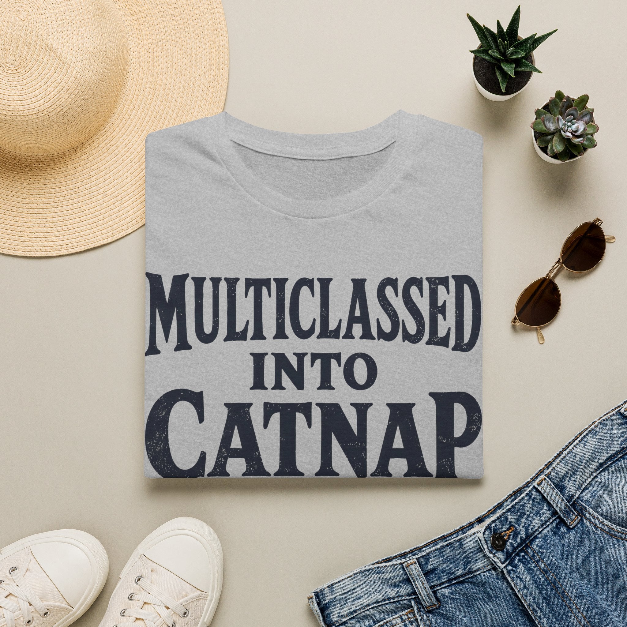 Multiclassed Into Catnap T-SHIRT