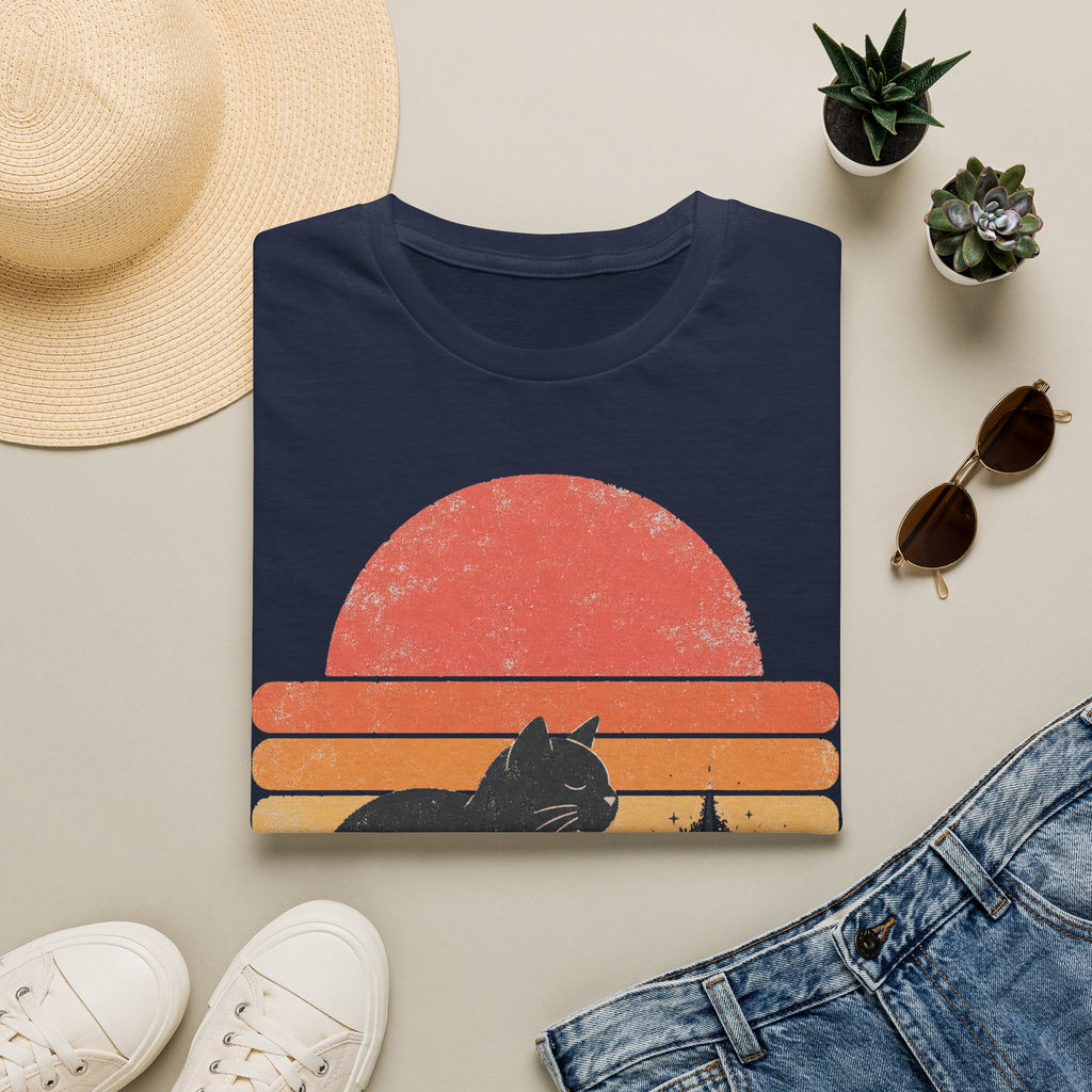 Save Point Sunset Cat T-SHIRT