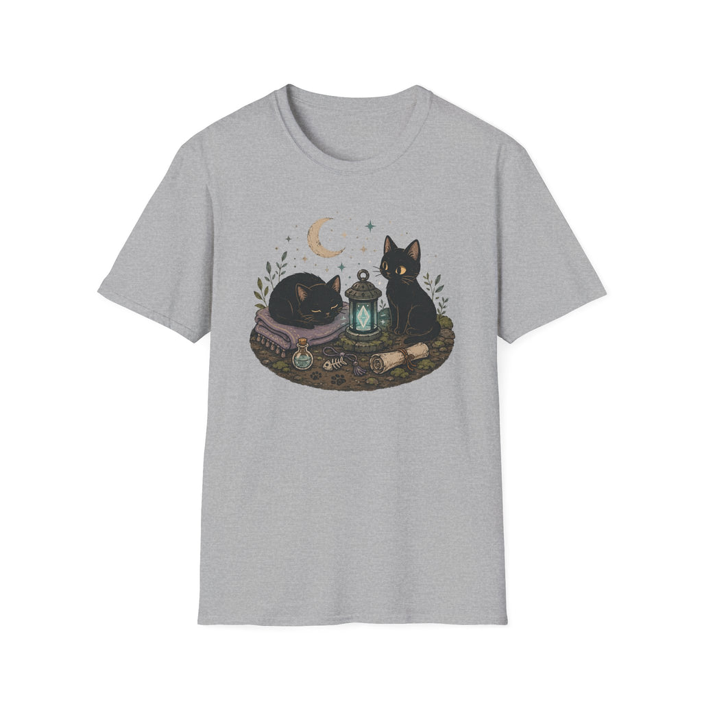 Cozy Save Point Cats T-shirt