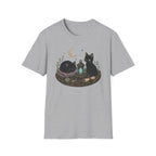 Cozy Save Point Cats T-shirt