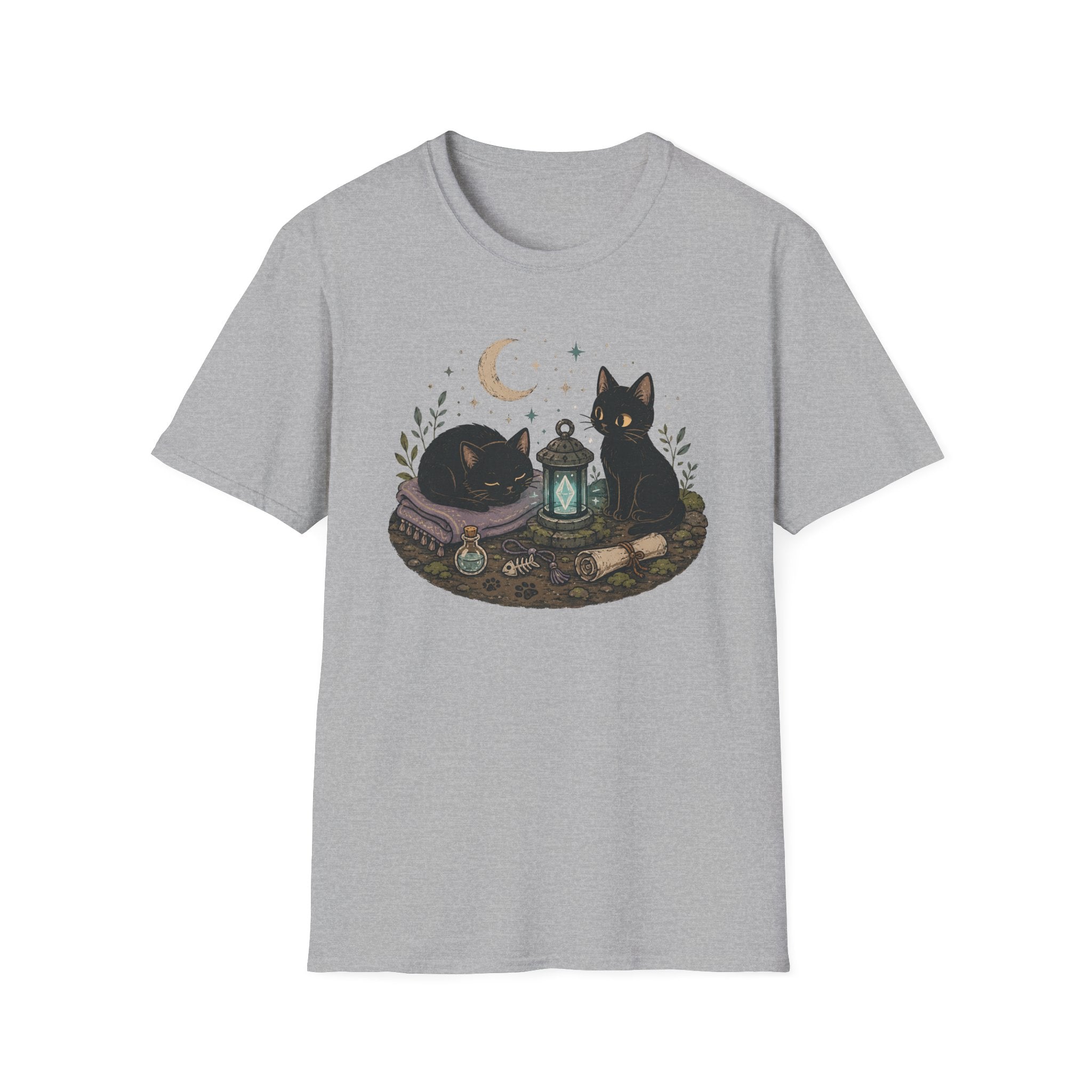 Cozy Save Point Cats T-shirt