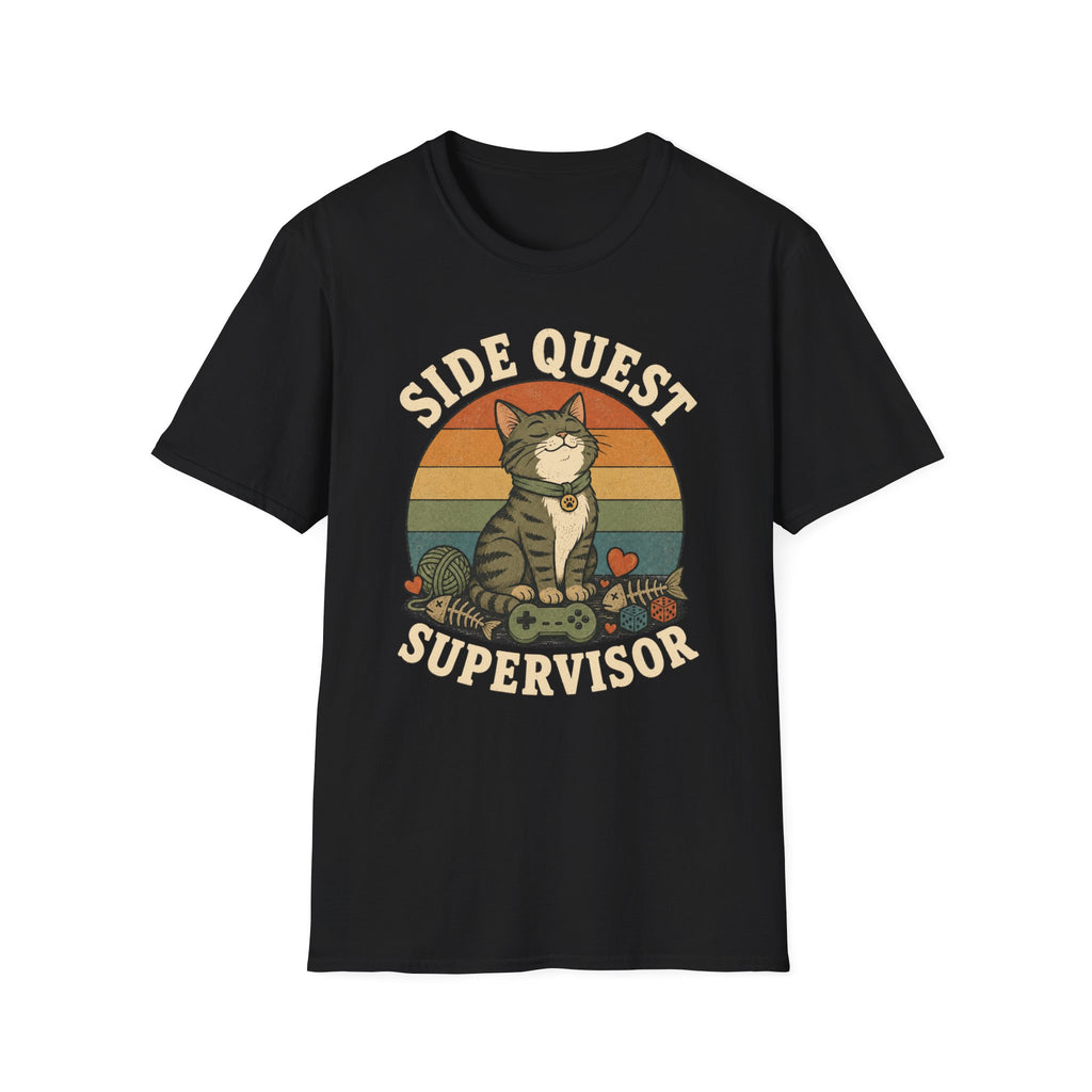 Side Quest Supervisor T-shirt
