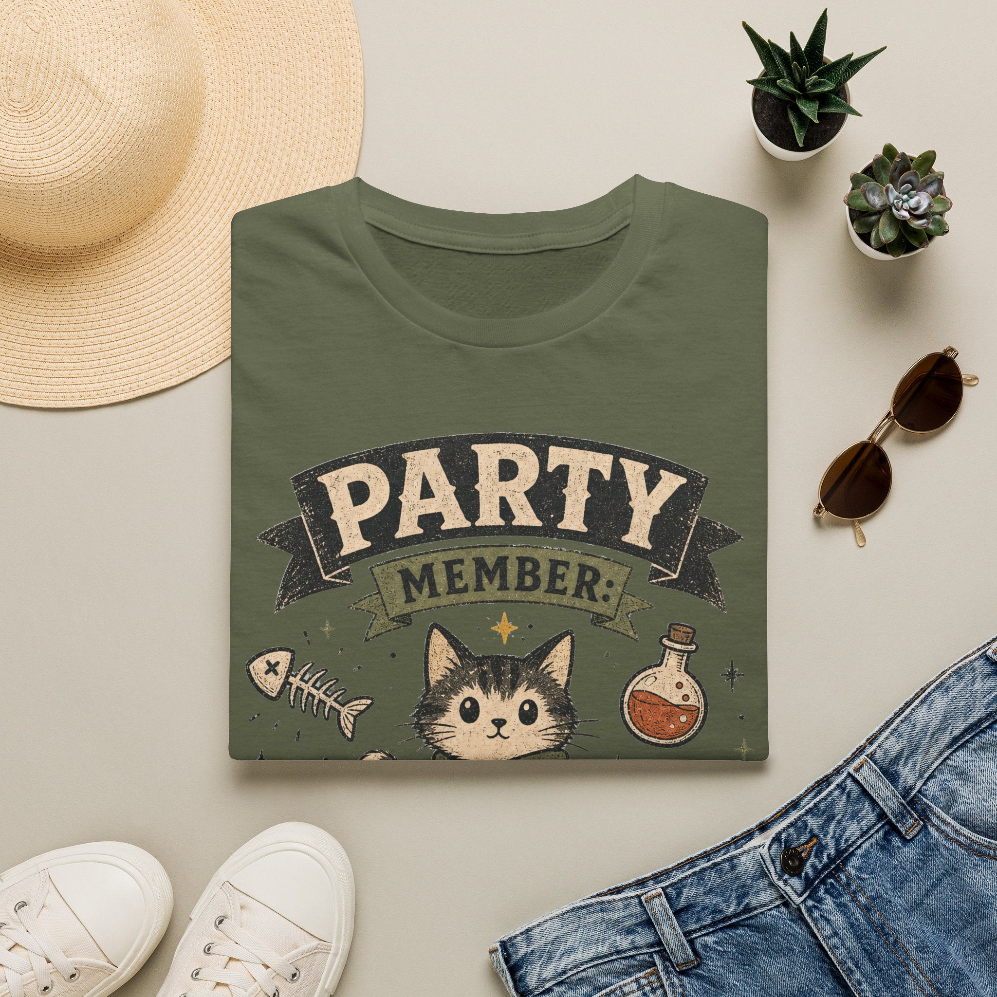 Party Member Cat T-SHIRT