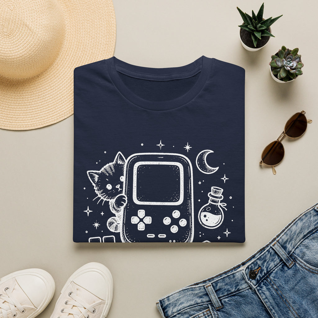 Side Quest Pocket Cat T-shirt