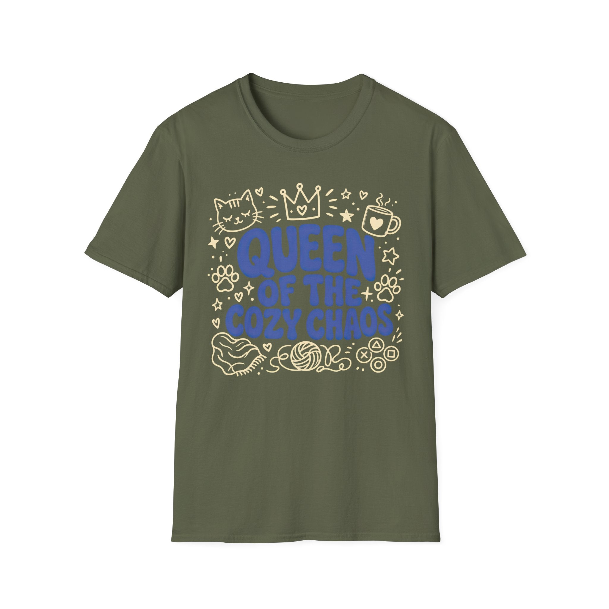 Queen Of The Cozy Chaos T-SHIRT