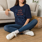 AFK WITH MY CAT T-SHIRT