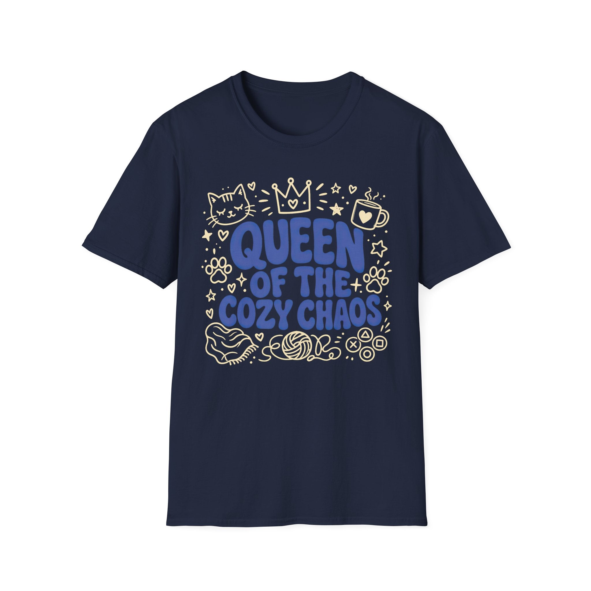 Queen Of The Cozy Chaos T-SHIRT