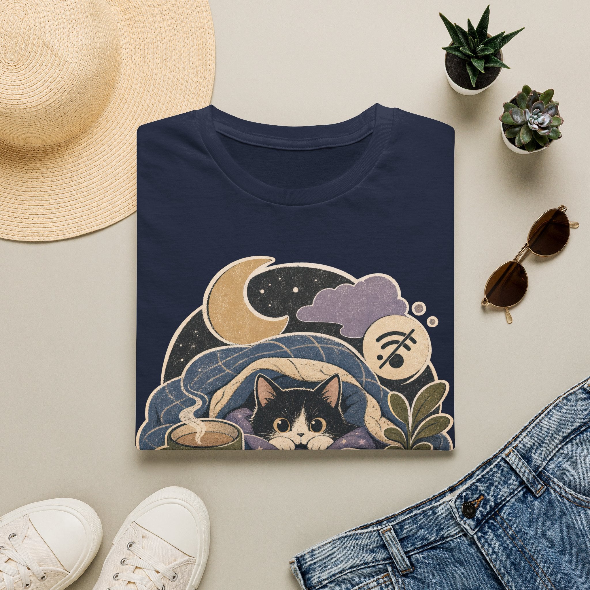 Offline Era Cat T-SHIRT