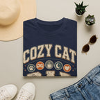 Cozy Cat Dad T-shirt