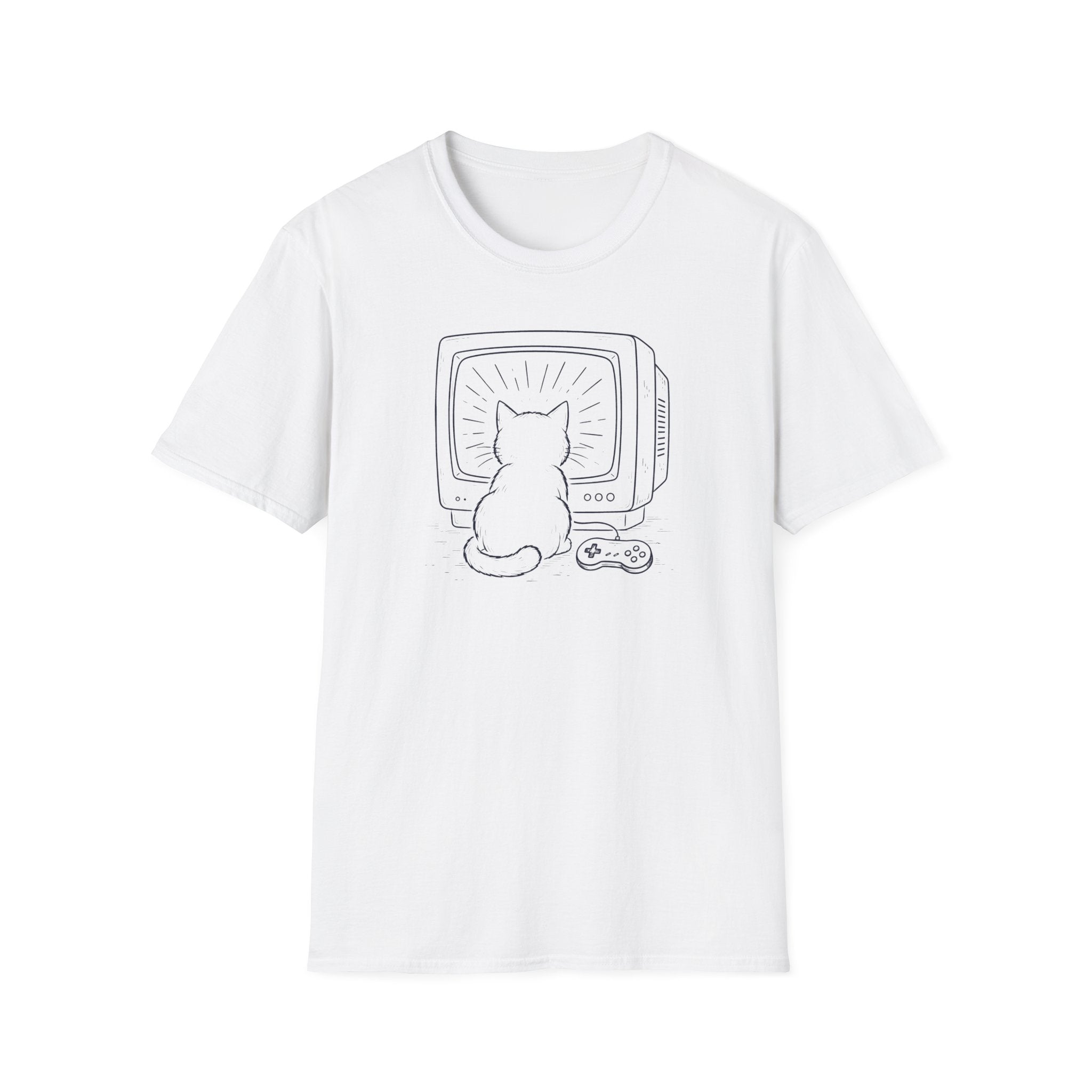 Cozy CRT Cat T-shirt