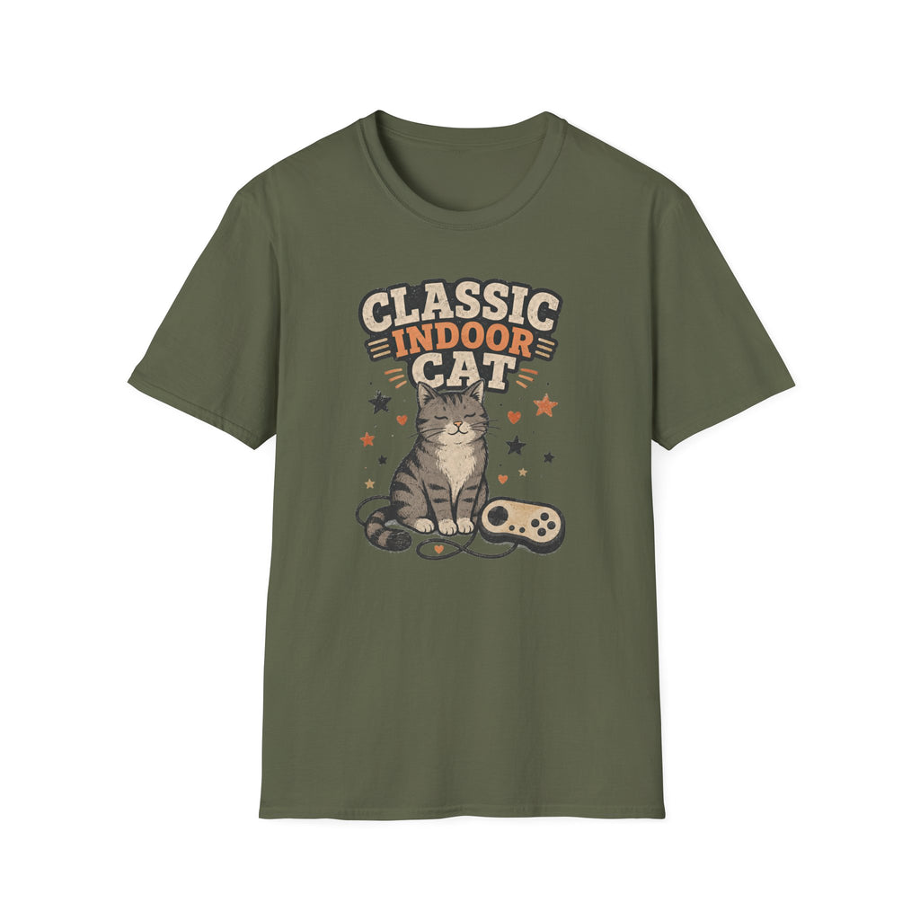 Classic Indoor Cat T-shirt