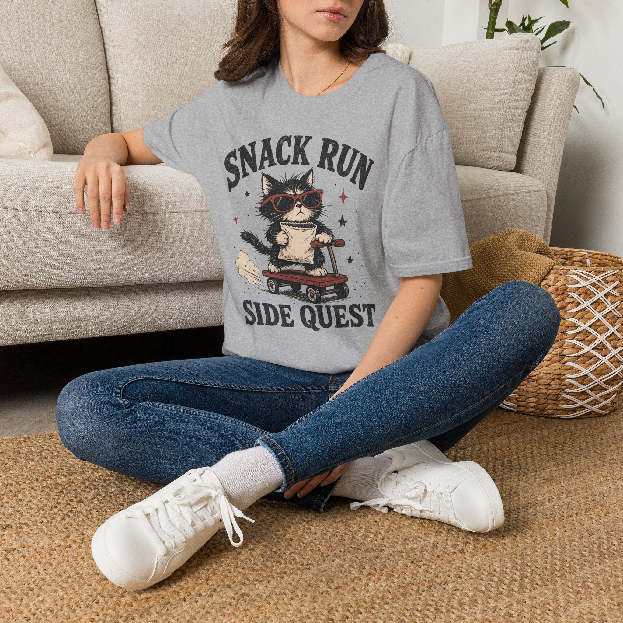 Snack Run Side Quest T-SHIRT
