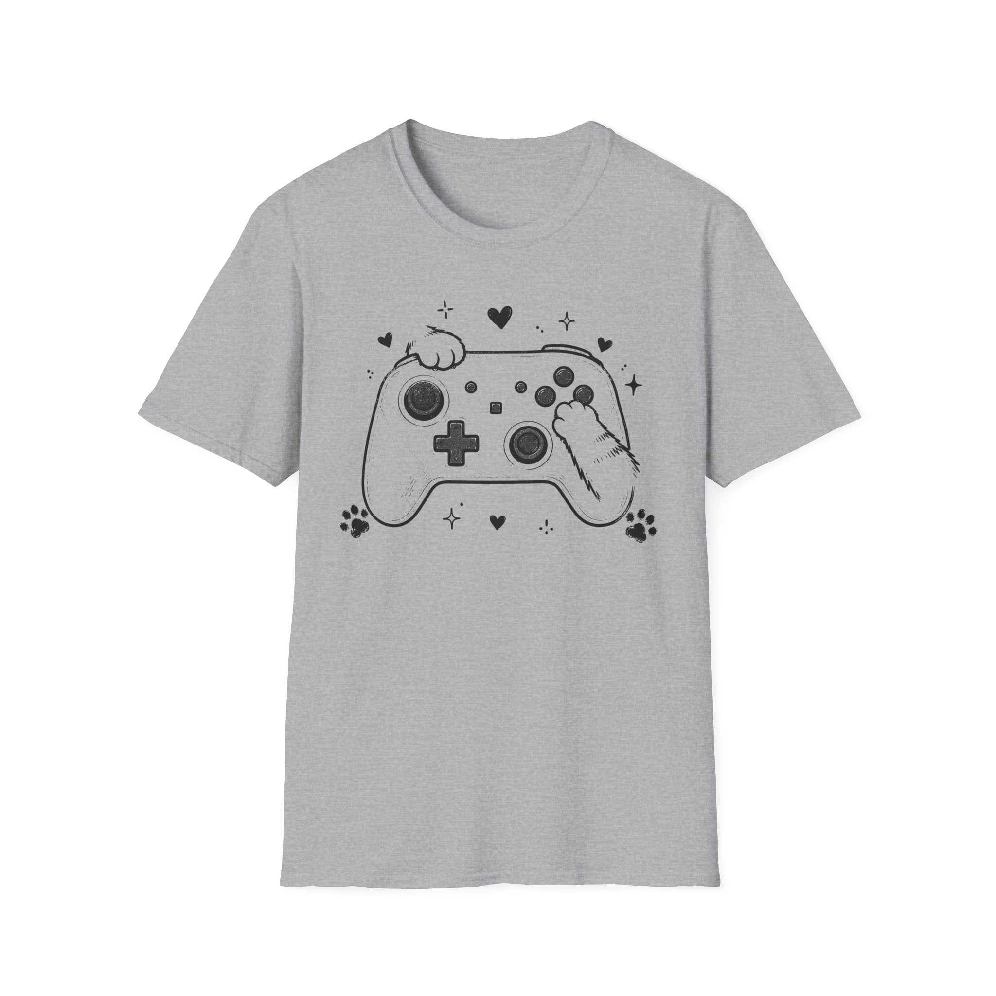 Player Two Has Paw T-shirt