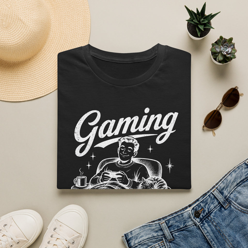 Gaming Because People Are Outside T-SHIRT