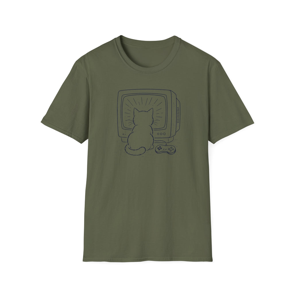 Cozy CRT Cat T-shirt