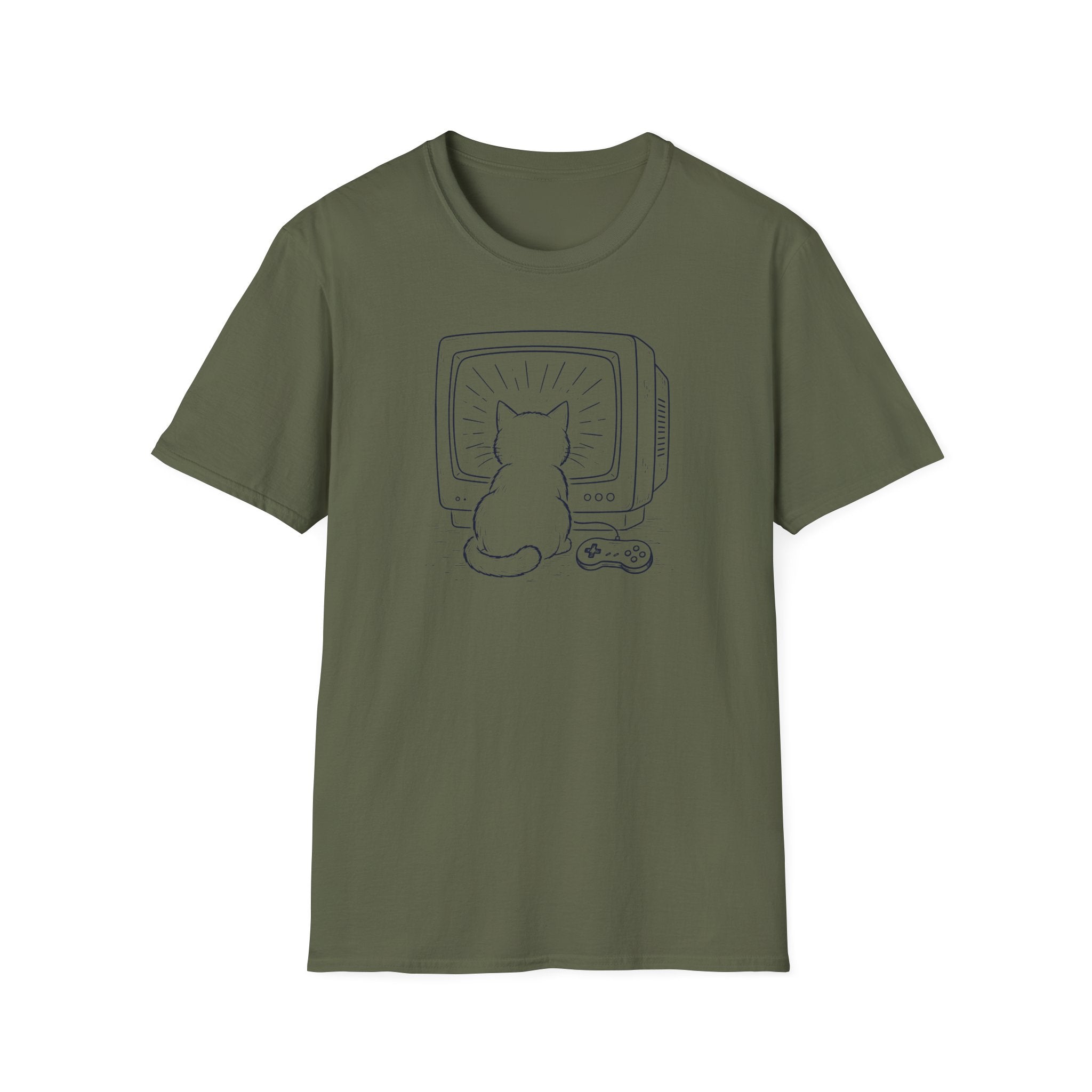 Cozy CRT Cat T-shirt