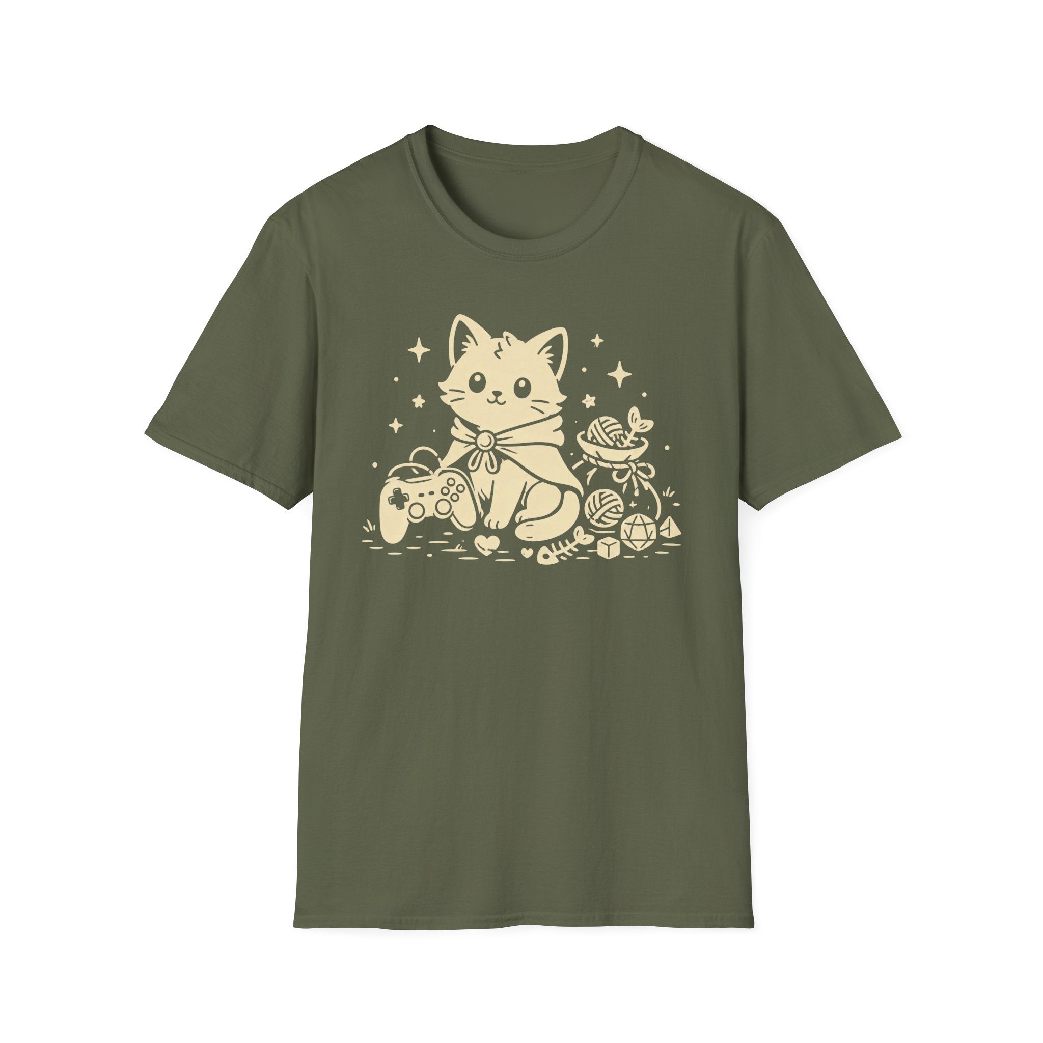 Tiny Quest Cat T-shirt