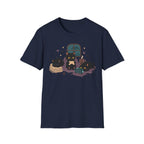 Rainy Night Gamer Cats T-shirt