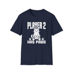 Player 2 Has Paws T-shirt