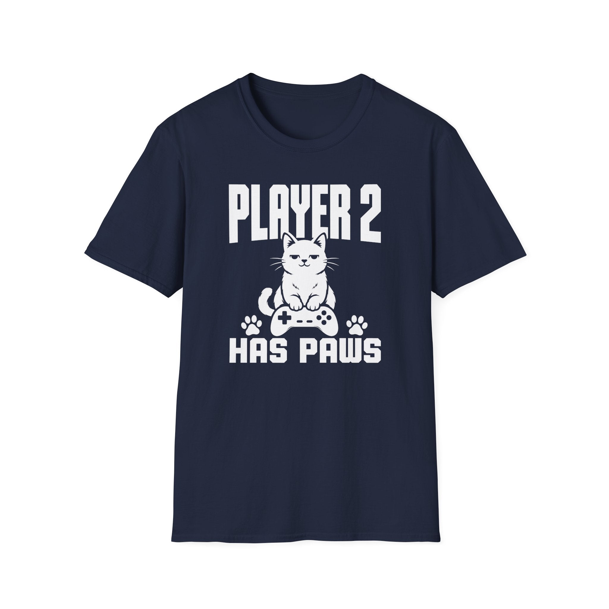 Player 2 Has Paws T-shirt