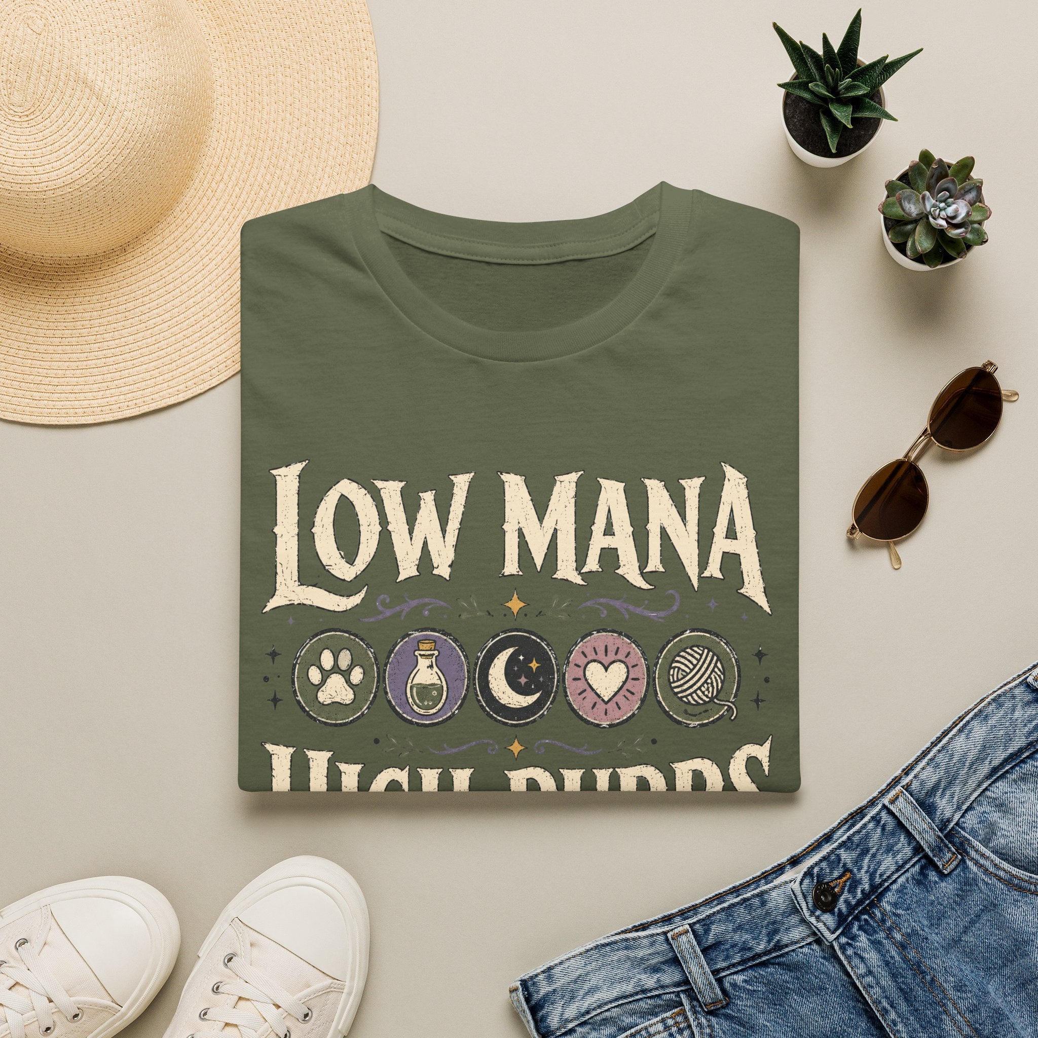 Low Mana High Purrs T-shirt