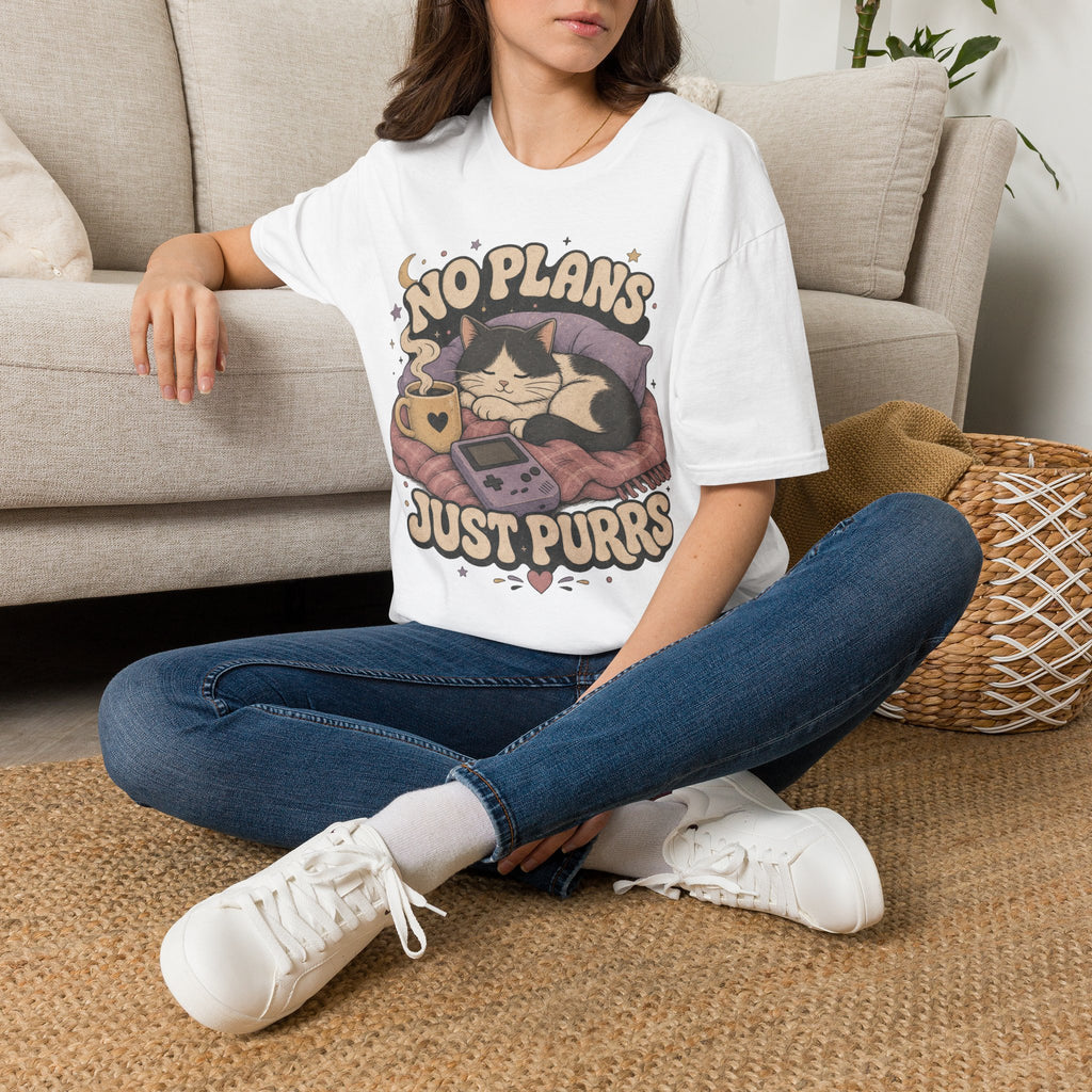 No Plans Just Purrs T-SHIRT