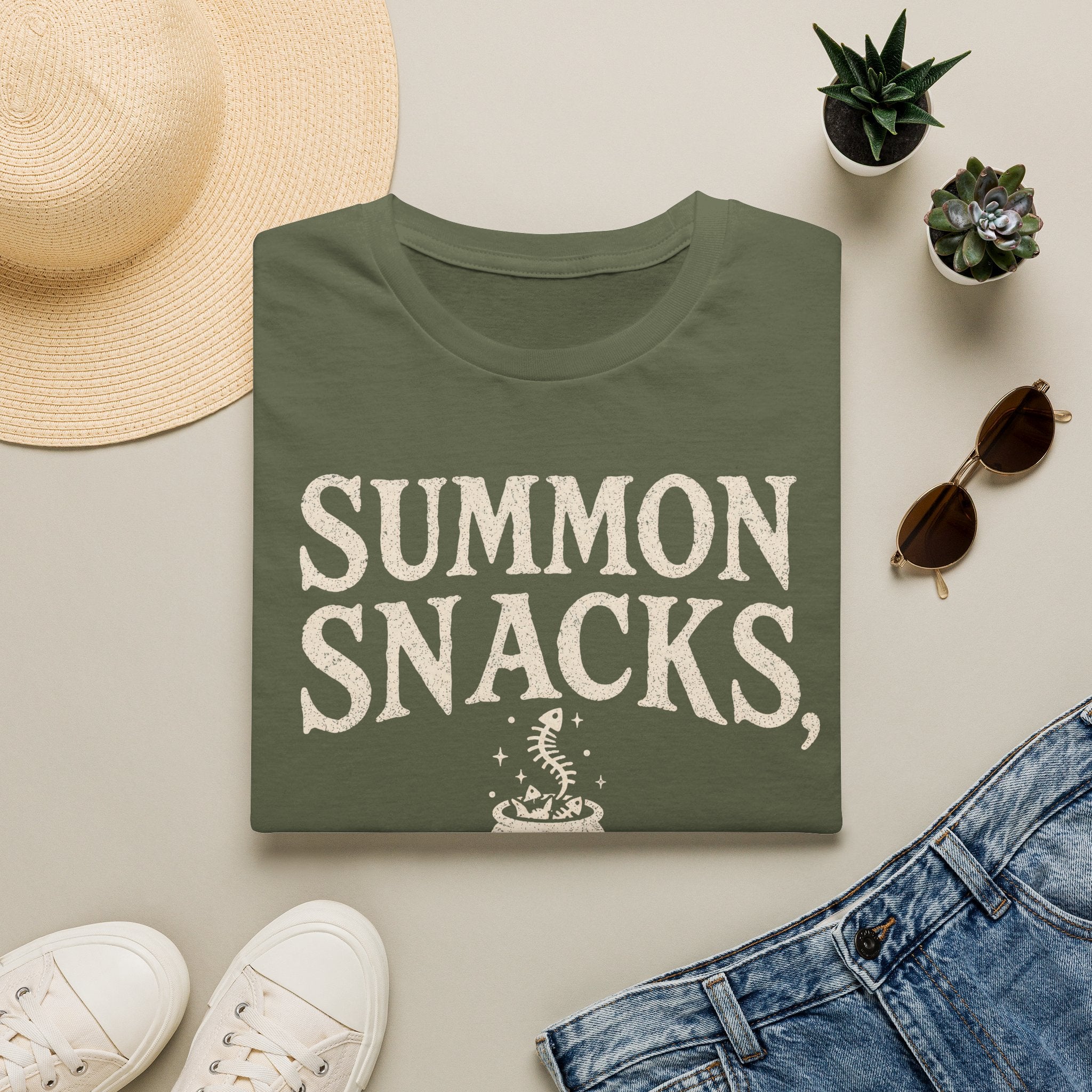 Summon Snacks Then Vanish T-SHIRT