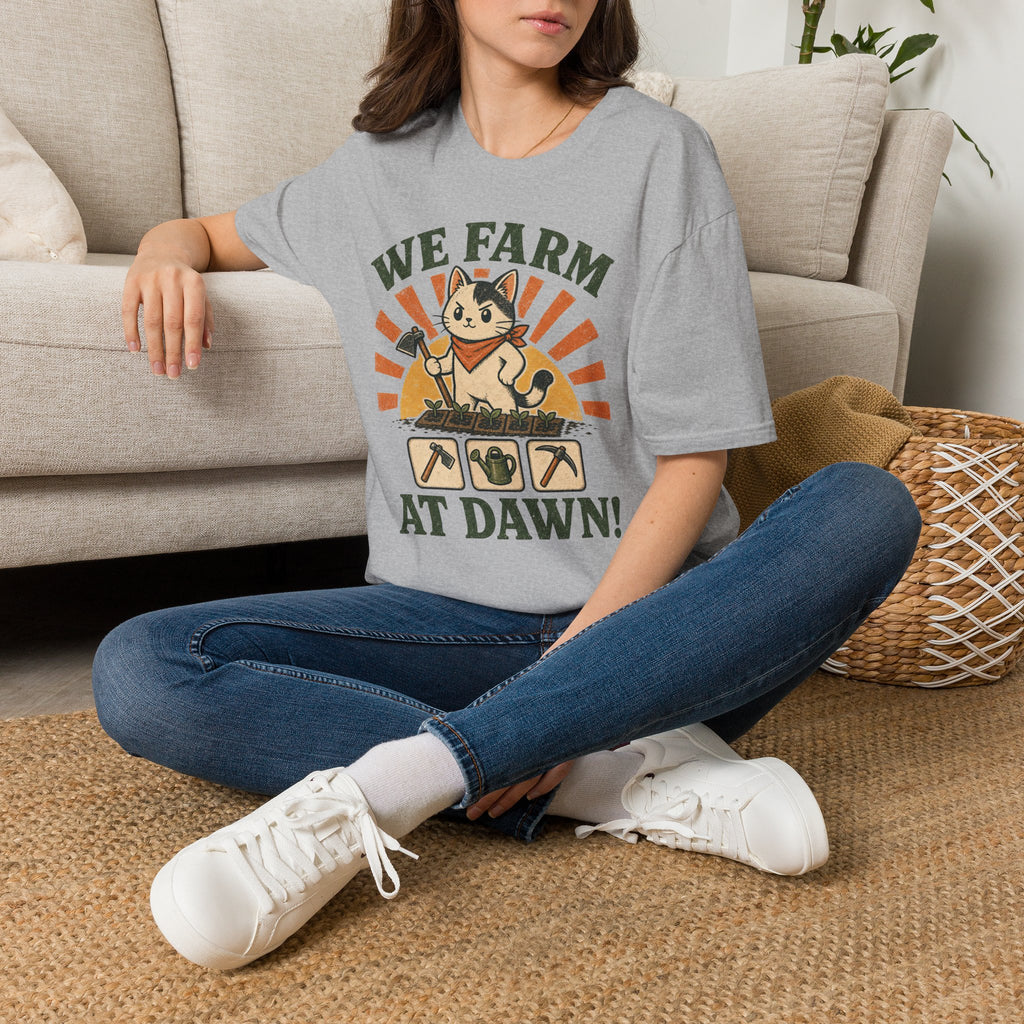 We Farm At Dawn T-SHIRT