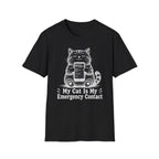 My Cat Is My Emergency Contact T-shirt