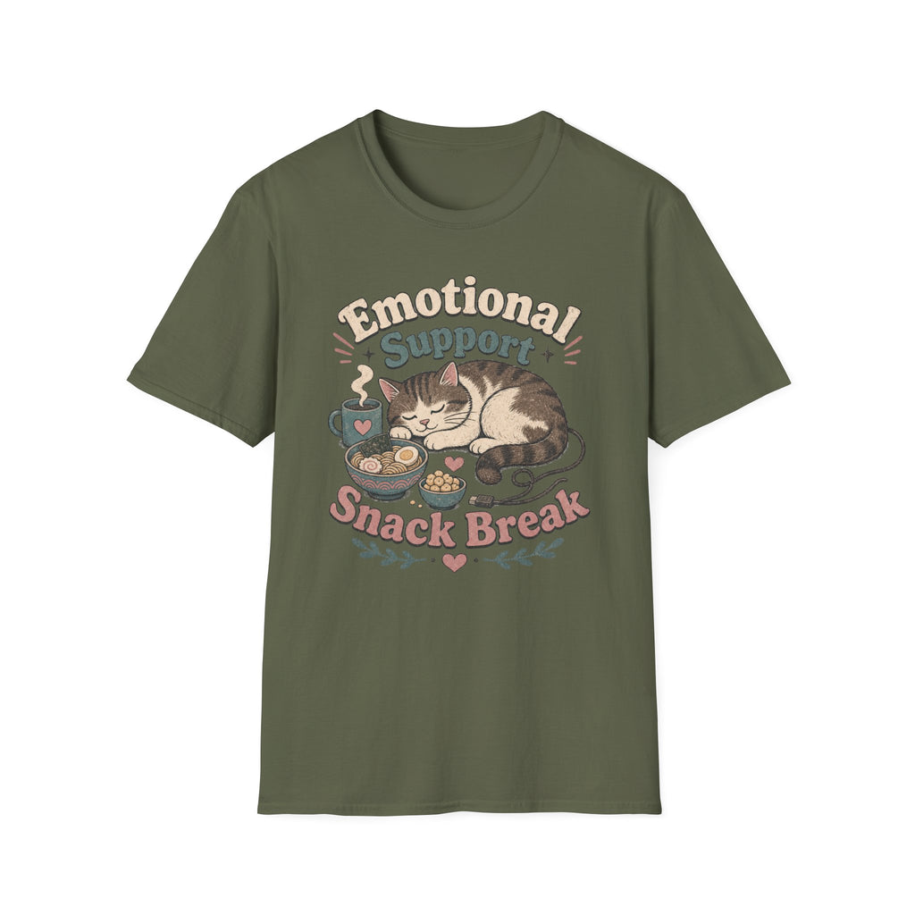 Emotional Support Snack Break T-SHIRT