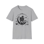Witchy Familiar Gamer Cat T-shirt