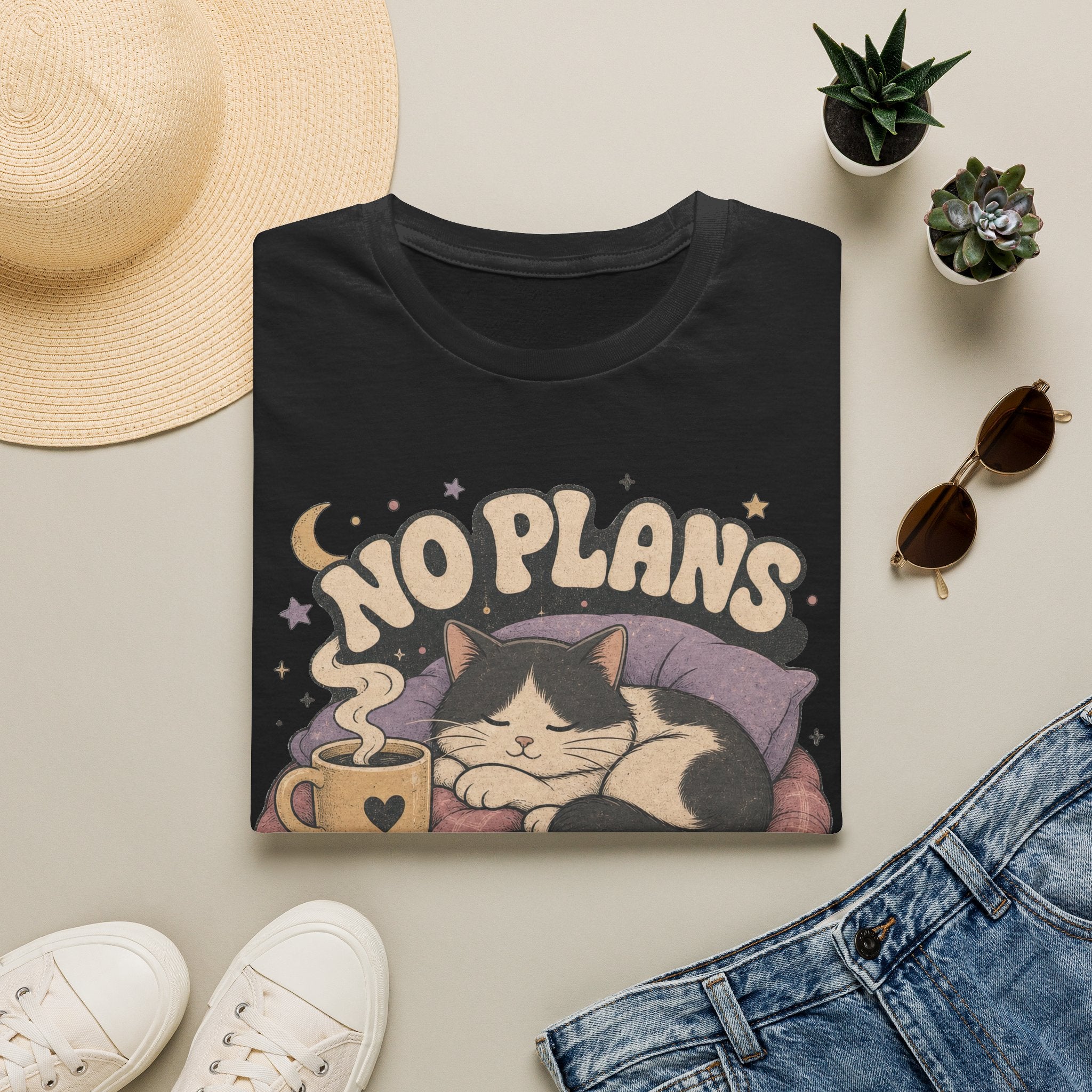 No Plans Just Purrs T-SHIRT