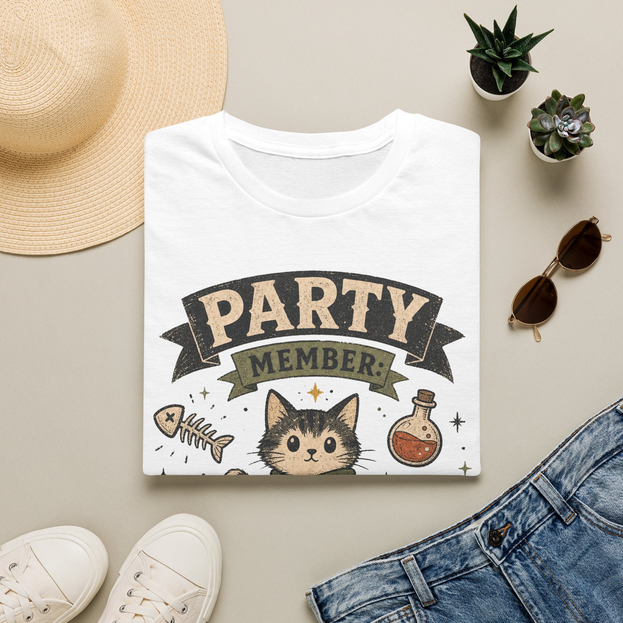 Party Member Cat T-SHIRT