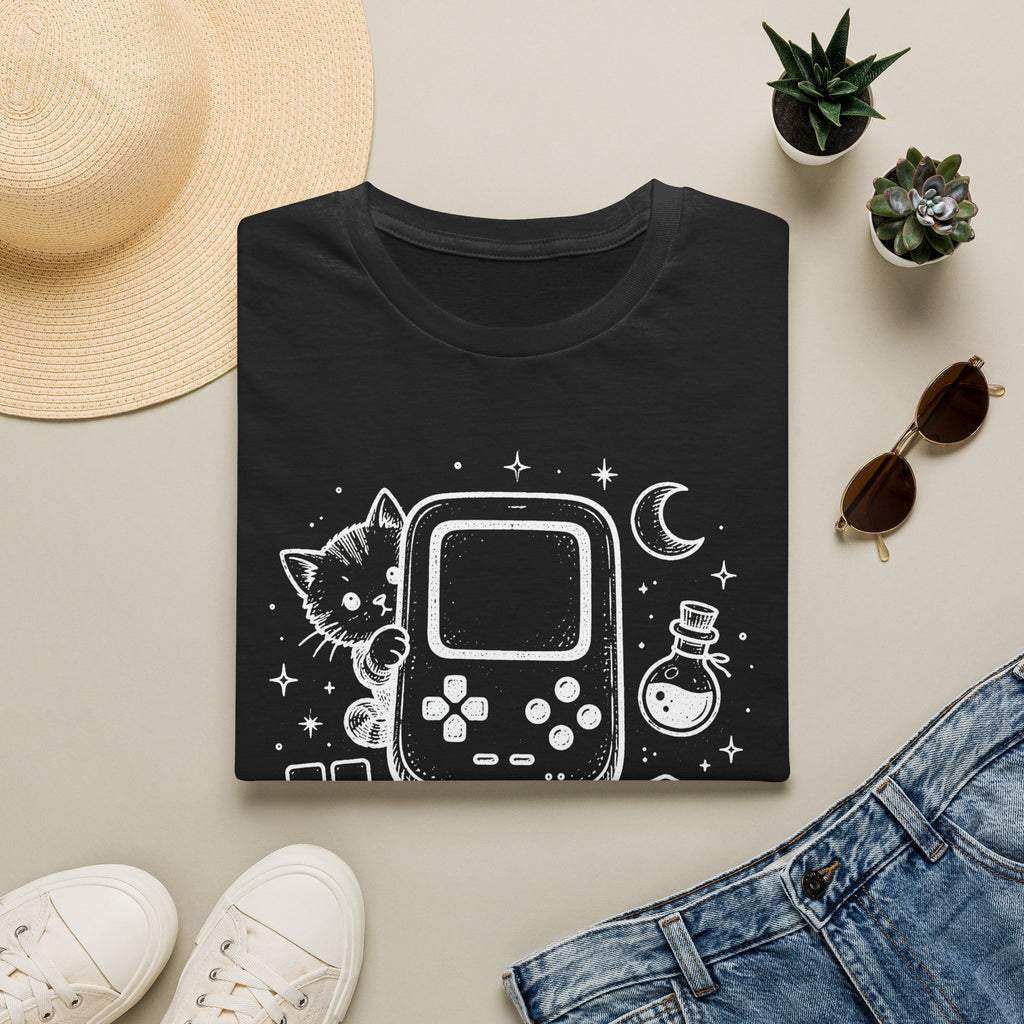 Side Quest Pocket Cat T-shirt