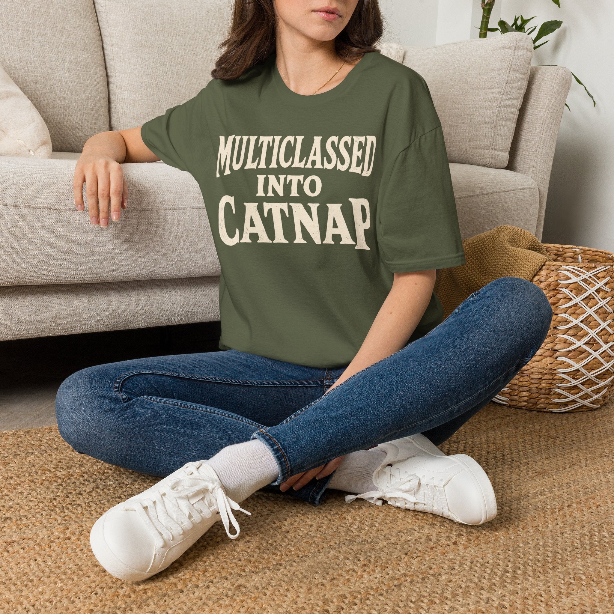 Multiclassed Into Catnap T-SHIRT