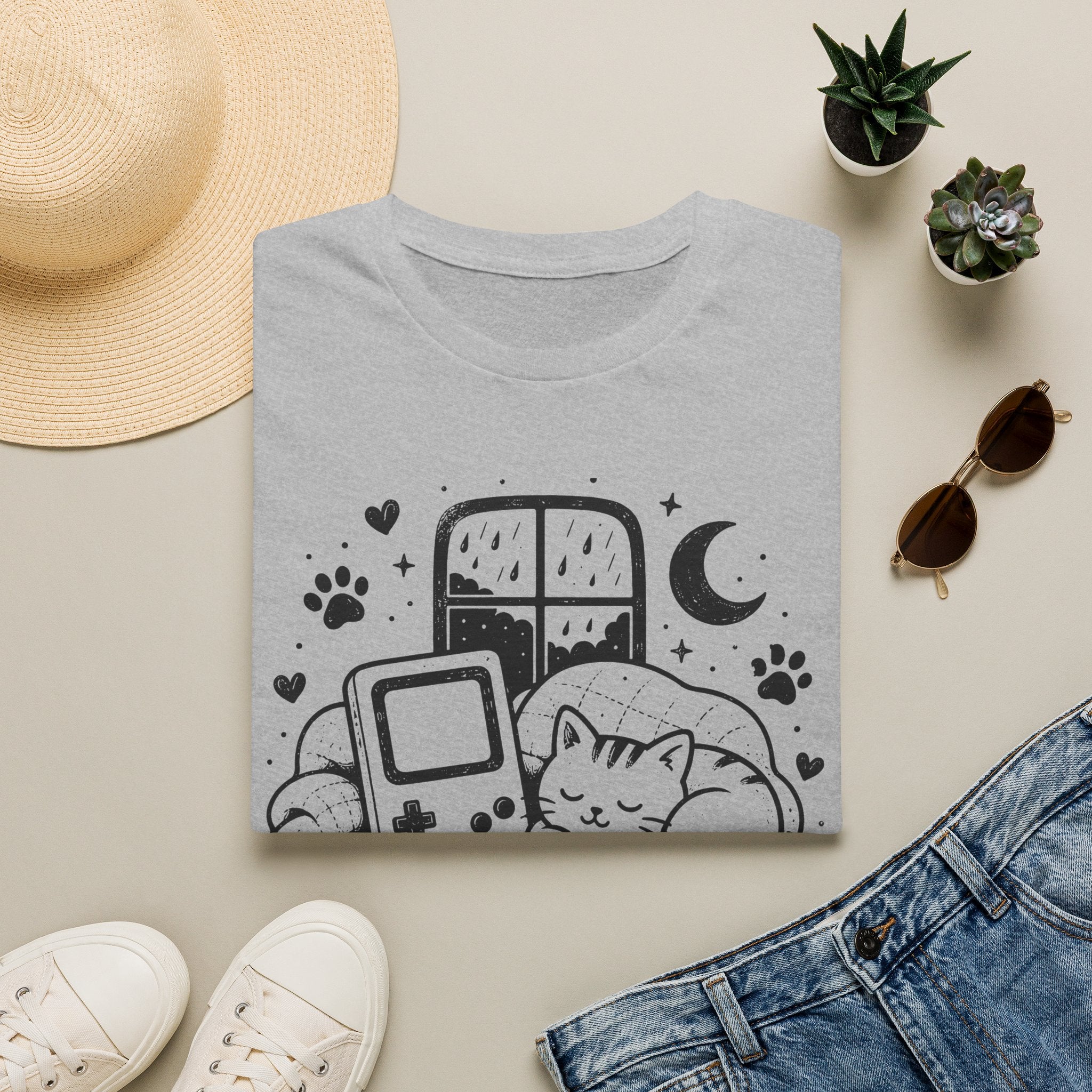 Rainy Night Handheld Loaf T-shirt