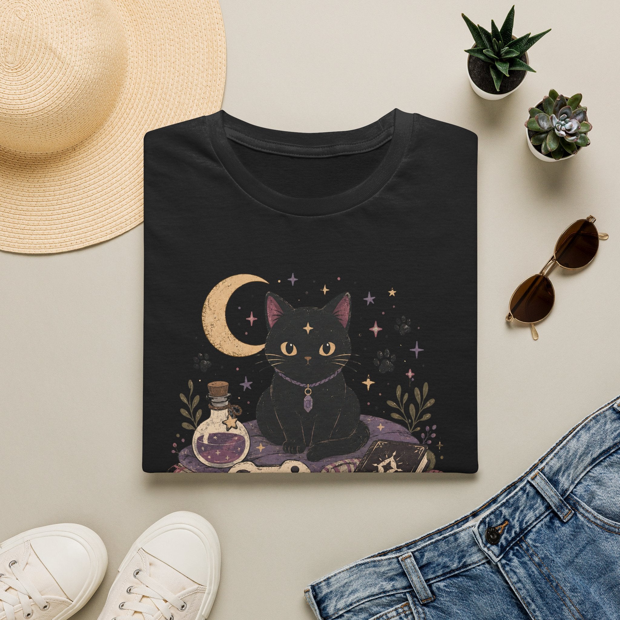 Witchy Gamer Familiar T-shirt