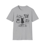 Tiny Gamer Cat Field Notes T-SHIRT