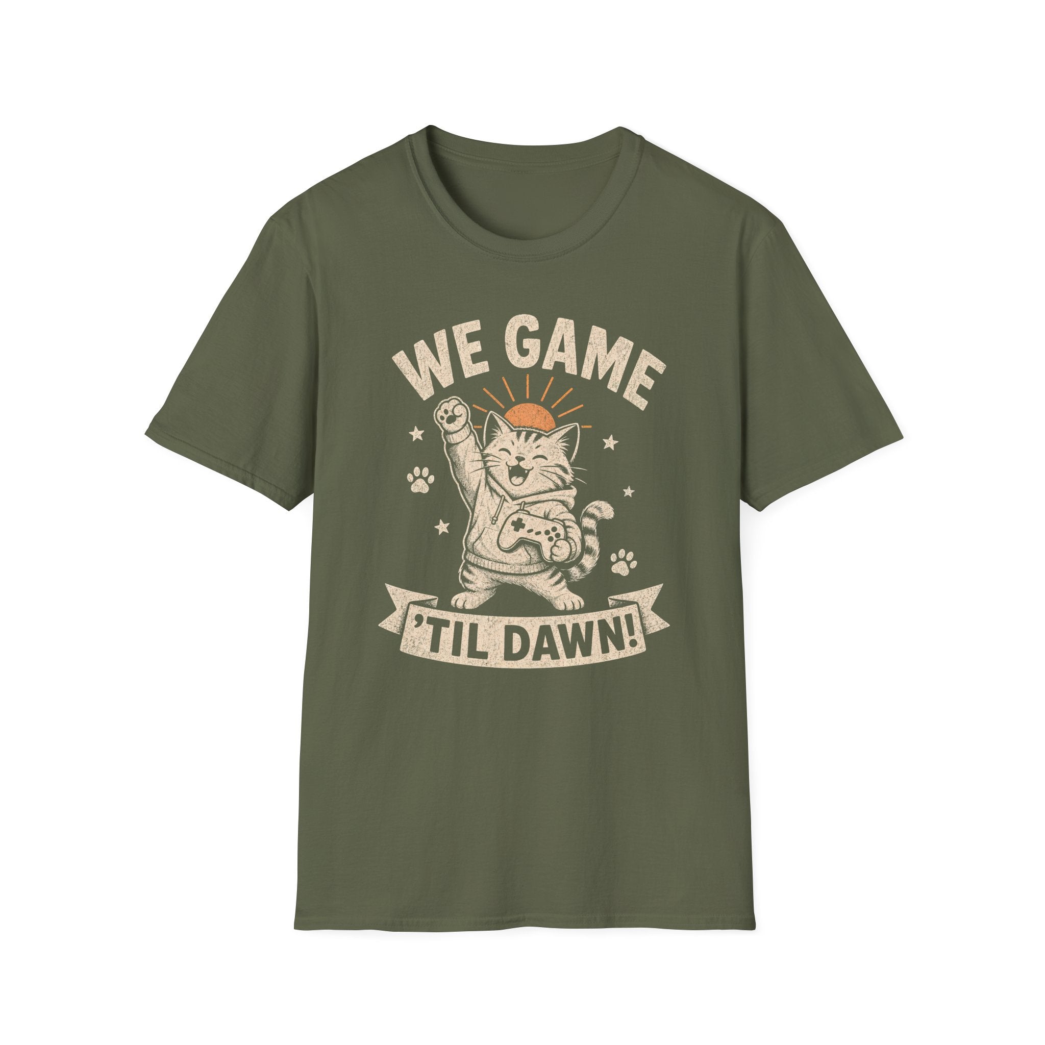 We Game Til Dawn T-SHIRT