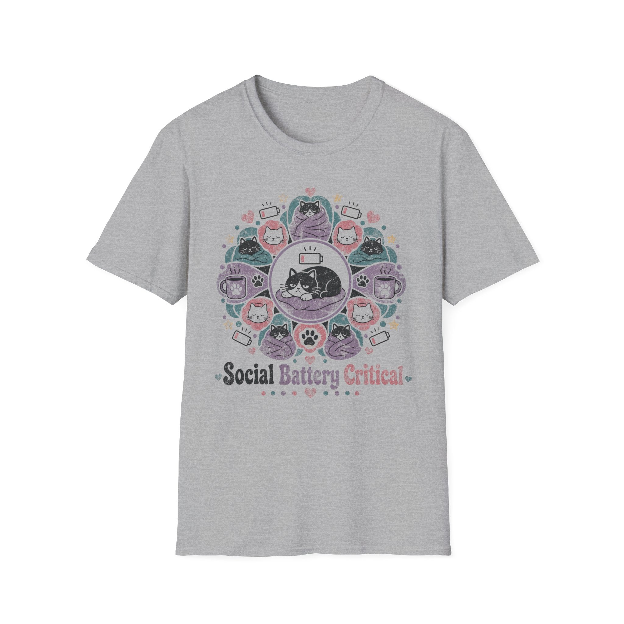 Social Battery Critical T-SHIRT