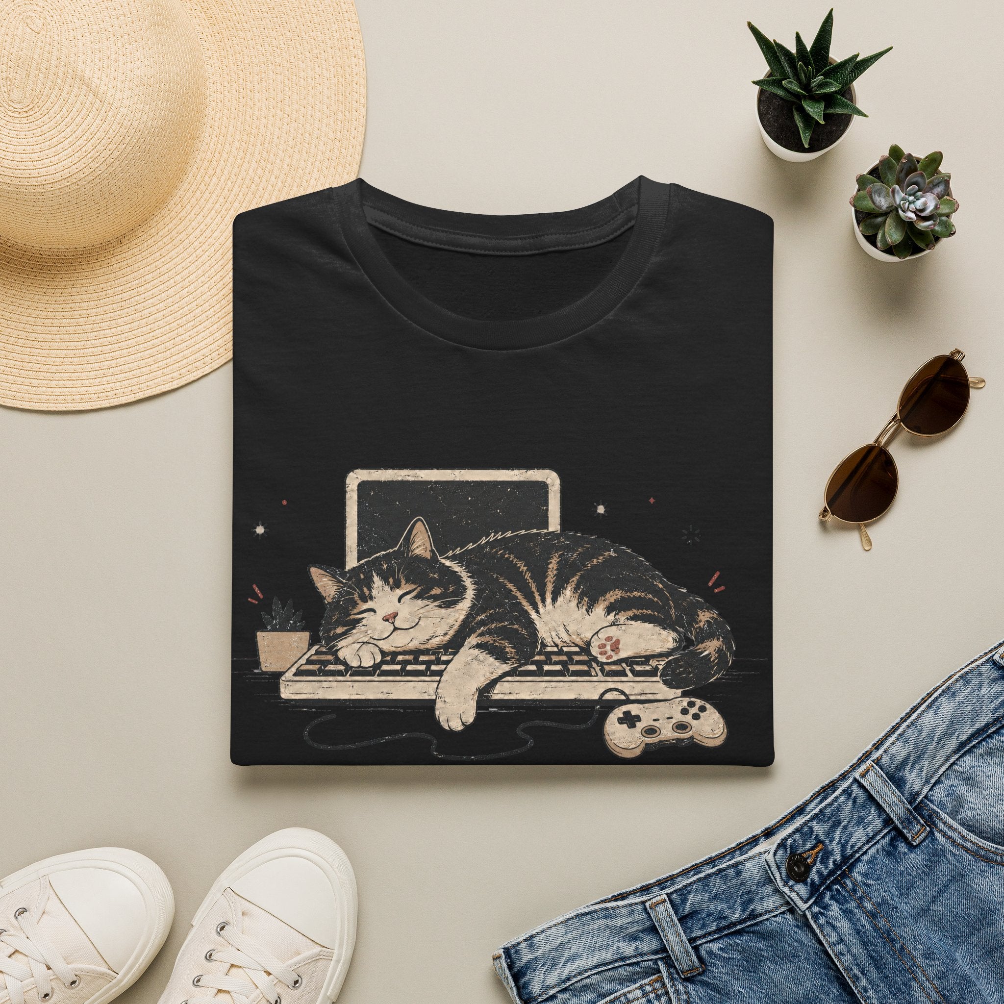Quest Failed - Cat Occupied T-shirt